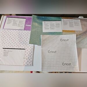 Cricut Glitter and Patterned Vinyl Collection